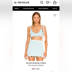 For Love and Lemons Corinna Bralette